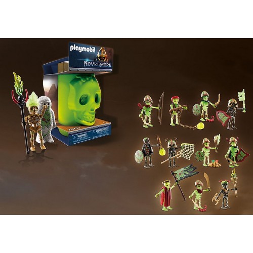 Playmobil Novelmore Skeleton Surprise Box - Sal'ahari Sands "Σκελετός Πολεμιστής" Σειρά 1 (70752)