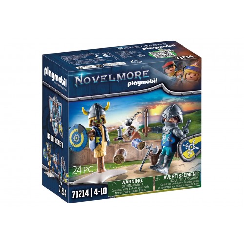 Playmobil Novelmore Ιππότης και Σκιάχτρο Εκπαίδευσης (71214)