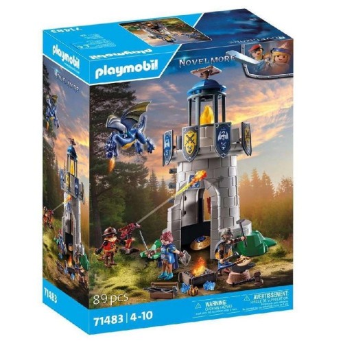Playmobil Novelmore Πύργος Ιπποτών με Δράκο και Σιδηρουργό (71483)