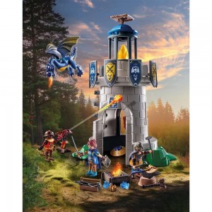 Playmobil Novelmore Πύργος Ιπποτών με Δράκο και Σιδηρουργό (71483)