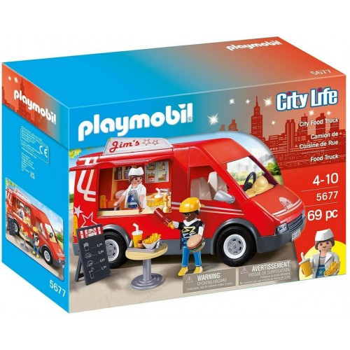 Playmobil Αυτοκινούμενη Καντίνα Πόλης (5677)