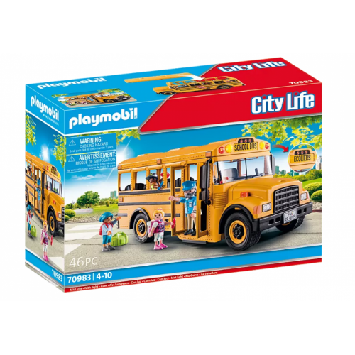 Playmobil Σχολικό Αμερικανικού Τύπου (70983)