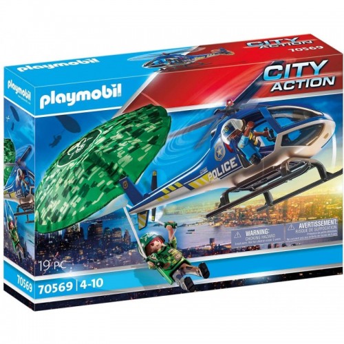 Playmobil Εναέρια Αστυνομική Καταδίωξη (70569)