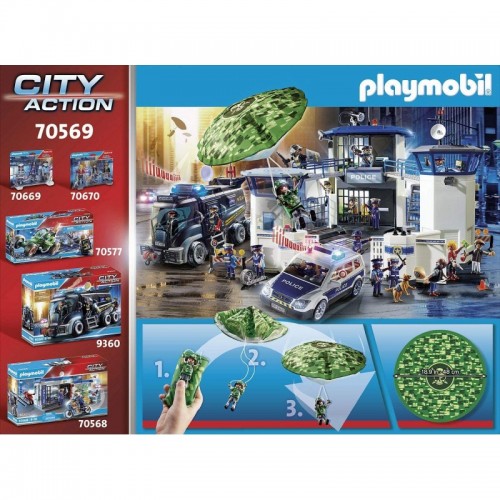 Playmobil Εναέρια Αστυνομική Καταδίωξη (70569)