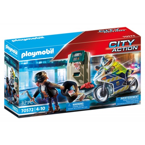 Playmobil Διάρρηξη στο ΑΤΜ (70572)