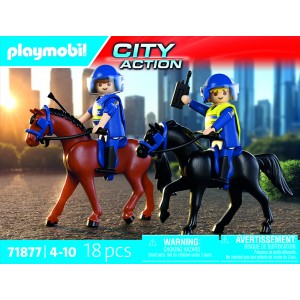 Playmobil Αστυνομία - Ιππικό Σώμα Αστυνομίας (71877)