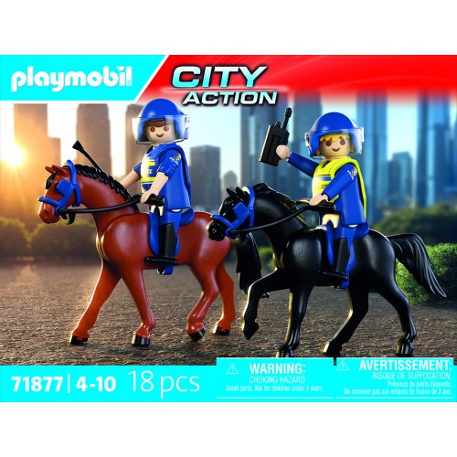 Playmobil Αστυνομία - Ιππικό Σώμα Αστυνομίας (71877)
