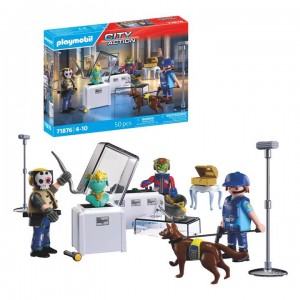 Playmobil Αστυνομία - Ληστεία διαμαντιών (71876)