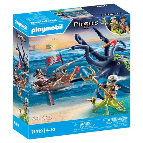 Playmobil Μάχη με το Γιγάντιο Χταπόδι (71419)