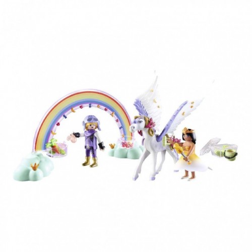 Playmobil Princess Magic Πήγασος & Πριγκίπισσες του Ουράνιου Τόξου (71361)