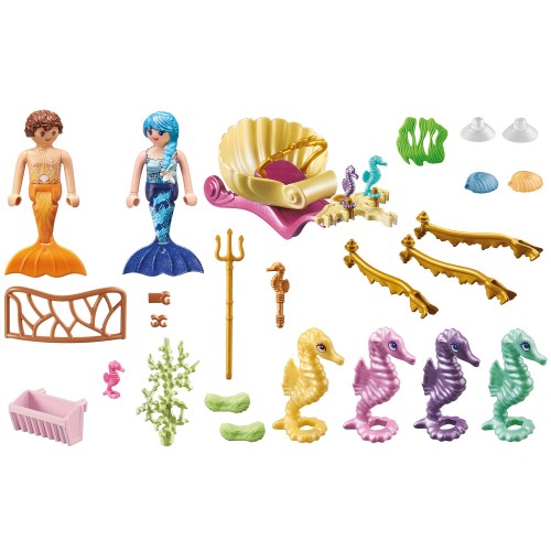 Playmobil Princess Magic Γοργονο-Άμαξα με Ιππόκαμπους (71500)