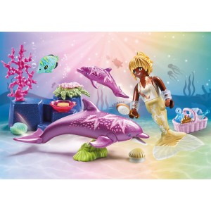 Playmobil Princess Magic Γοργόνα με Δελφίνια (71501)