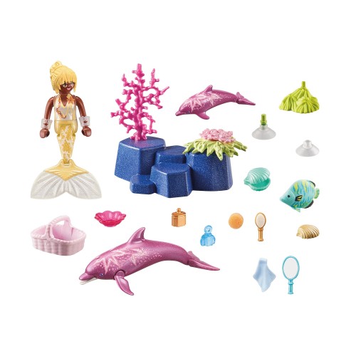 Playmobil Princess Magic Γοργόνα με Δελφίνια (71501)