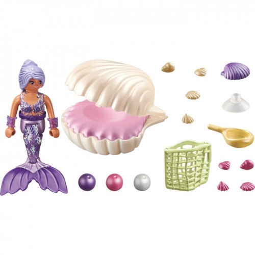 Playmobil Princess Magic Γοργόνα με Κοχύλι Μαργαριταριών (71502)