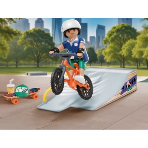 Playmobi Promo Packs - Αγόρι με Skateboard και ποδήλατο (71798)
