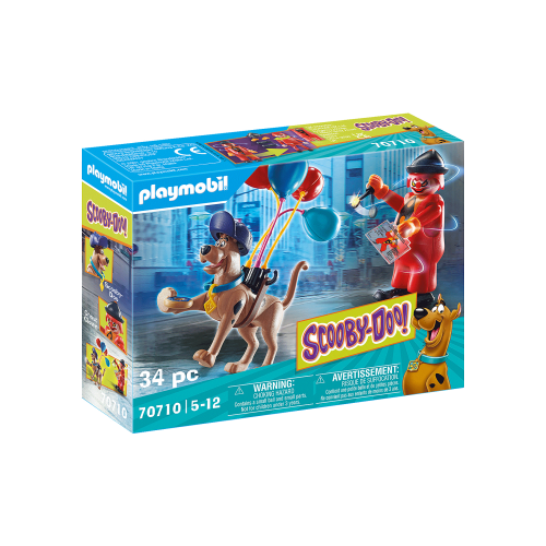 Playmobil Scooby-Doo! Περιπέτεια με τον Ghost Clown (70710)