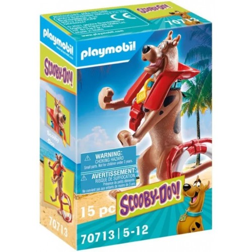 Playmobil Scooby-Doo! Συλλεκτική Φιγούρα Scooby "Ναυαγοσώστης" (70713)