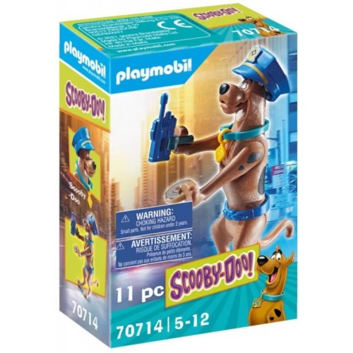 Playmobil Scooby-Doo! Συλλεκτική Φιγούρα Scooby "Αστυνομικός" (70714)