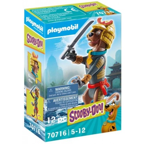 Playmobil Scooby-Doo! Συλλεκτική Φιγούρα Scooby "Σαμουράϊ" (70716)