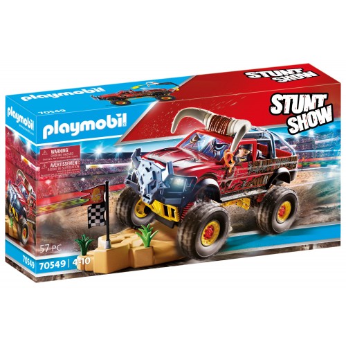 Playmobil Stunt Show Monster Truck Κόκκινος Ταύρος (70549)