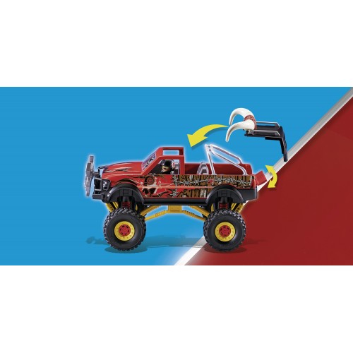 Playmobil Stunt Show Monster Truck Κόκκινος Ταύρος (70549)