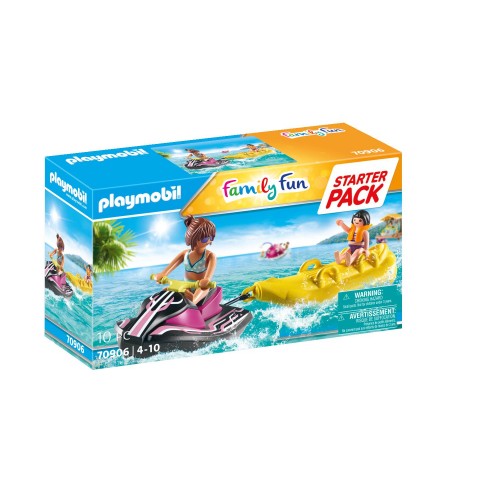 Playmobil Starter Pack Aqua Scooter και Φουσκωτή Μπανάνα (70906)