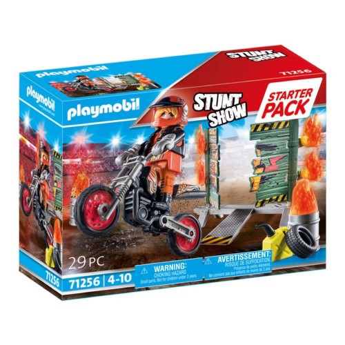 Playmobil Starter Pack Ακροβατικά Μηχανών Motorcross (71256)