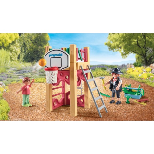 Playmobil Starter Pack Εργασίες Επισκευής Παιδικής Χαράς (71475)