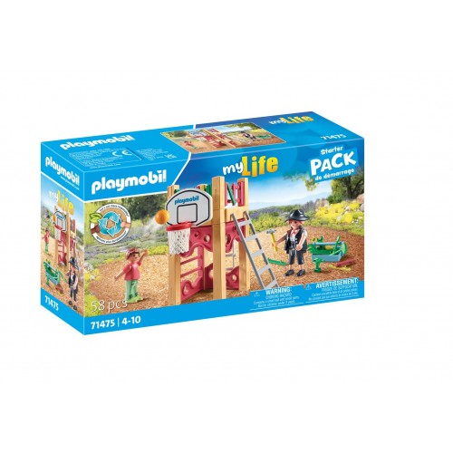 Playmobil Starter Pack Εργασίες Επισκευής Παιδικής Χαράς (71475)