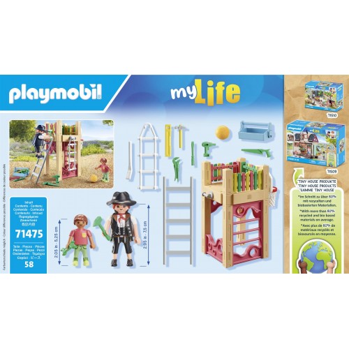 Playmobil Starter Pack Εργασίες Επισκευής Παιδικής Χαράς (71475)