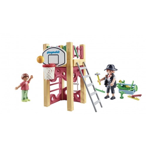 Playmobil Starter Pack Εργασίες Επισκευής Παιδικής Χαράς (71475)