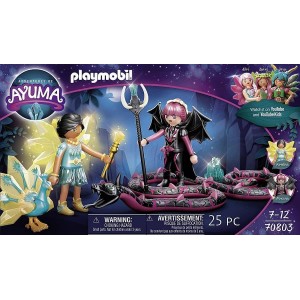 Playmobil Crystal Fairy και Bat Fairy με μαγικά ζώα (70803)
