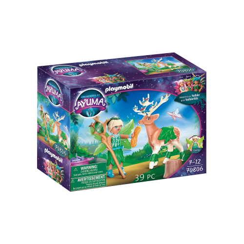 Playmobil Forest Fairy με μαγικό ζωάκι (70806)