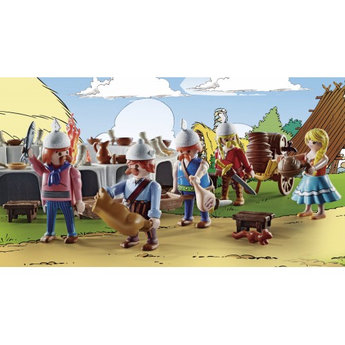Playmobil Asterix Γιορτή στο Γαλατικό Χωριό (70931)