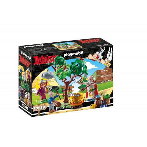 Playmobil Asterix Ο Δρουίδης Πανοραμίξ (70933)