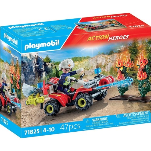Playmobil Πυροσβέστης με Γουρούνα (71825)