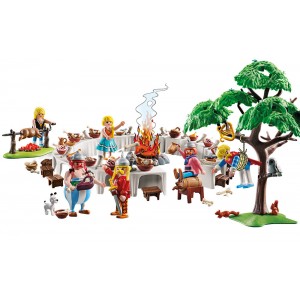 Playmobi Asterix - Το συμπόσιο του χωριού των Γαλατών (71827)
