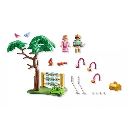 Playmobil Πριγκιπικό Παλάτι - Βασιλικοί διάδοχοι με παιχνίδια στον κήπο (71849)