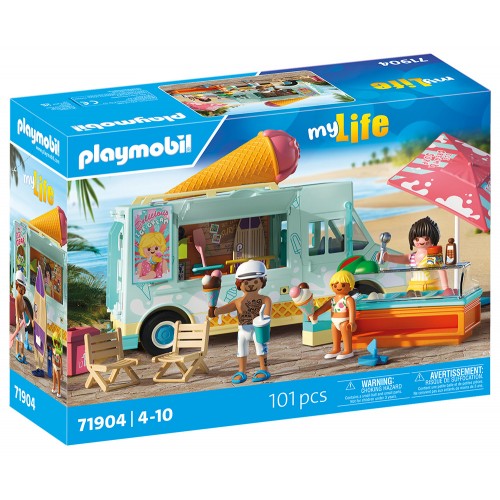 Playmobil Διακοπές στην Παραλία - Παγωτατζίδικο-Καντίνα στην παραλία (71904)
