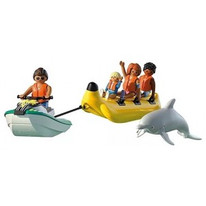 Playmobil Διακοπές στην Παραλία - Διασκέδαση με θαλάσσια μπανάνα (71905)