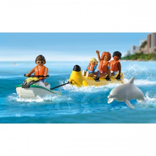 Playmobil Διακοπές στην Παραλία - Διασκέδαση με θαλάσσια μπανάνα (71905)