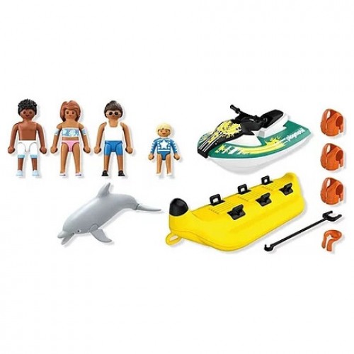 Playmobil Διακοπές στην Παραλία - Διασκέδαση με θαλάσσια μπανάνα (71905)