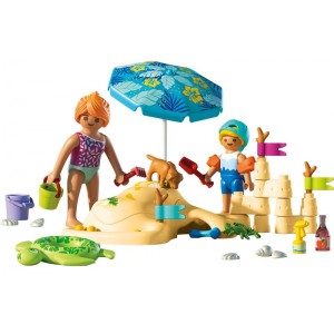 Playmobil Διακοπές στην Παραλία - Μαμά και παιδάκι στην παραλία (71906)