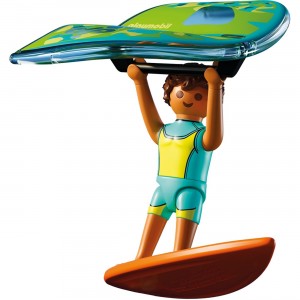 Playmobil Διακοπές στην Παραλία - Μάθημα Wing-Surfing (71909)
