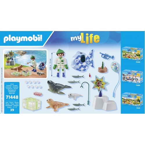 Playmobil Gift Set Πάρτυ στο Ενυδρείο με τις Φώκιες (71448)