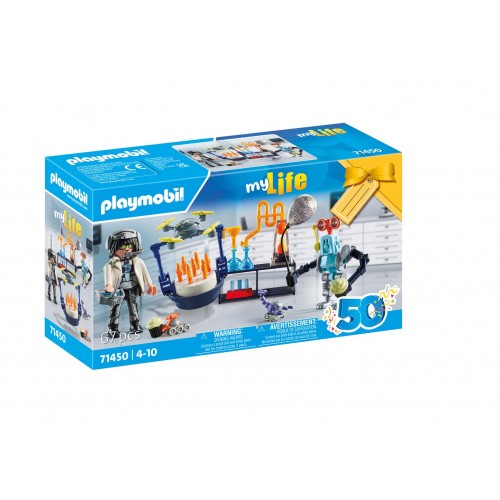 Playmobil Gift Set Πάρτυ στο Εργαστήριο του Τρελοεπιστήμονα (71450)