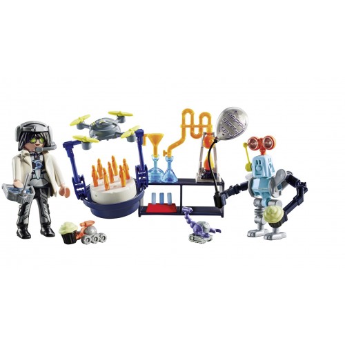 Playmobil Gift Set Πάρτυ στο Εργαστήριο του Τρελοεπιστήμονα (71450)