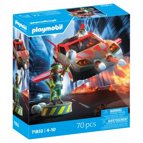 Playmobil Heroes Υπερήρωες με Σούπερ όχημα (71832)