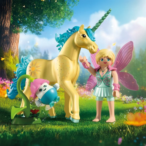 Playmobil Magic Unicorns Μονόκερος με Μπλε Χαίτη (71842)