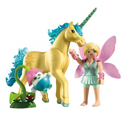 Playmobil Magic Unicorns Μονόκερος με Μπλε Χαίτη (71842)